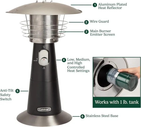 Cuisinart COH-500 Portable Heater - Image 7