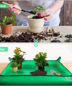 Alternative view of Repotting Mat for Indoor Plant
