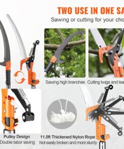 Alternative view of VEVOR Manual Pole Saw