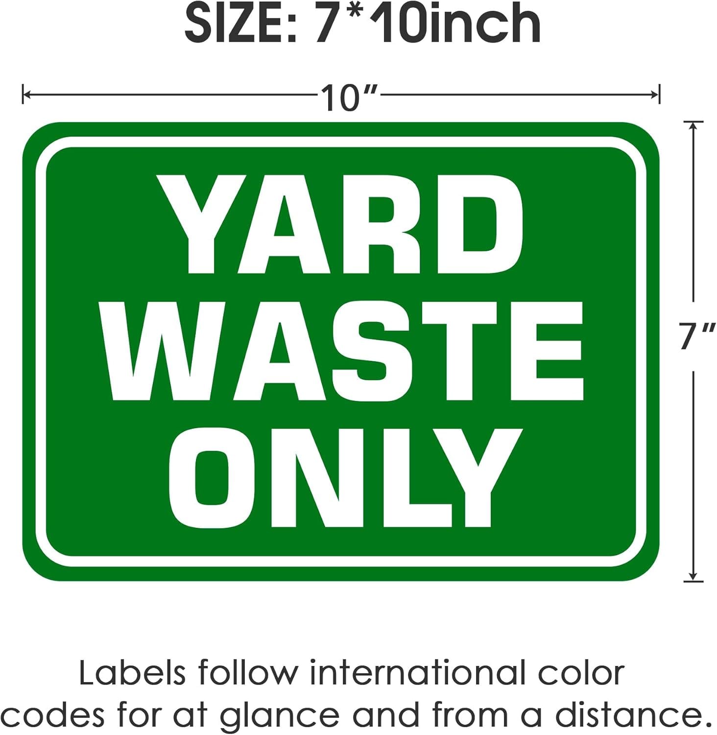 Yard Waste Sticker - Image 4