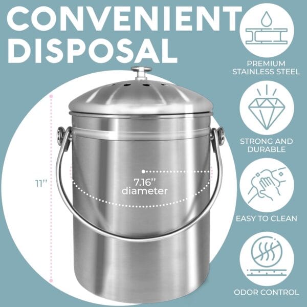 EPICA Countertop Compost Bin - Image 2