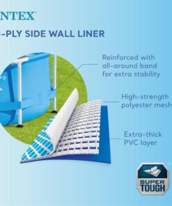 Alternative view of Intex Outdoor Metal Frame Pool