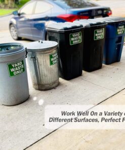 Alternative view of Yard Waste Sticker