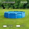 Intex Outdoor Metal Frame Pool