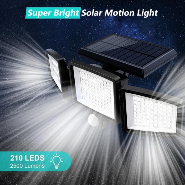 Tuffenough Solar Outdoor Lights 2500LM 2 pack! - Image 4