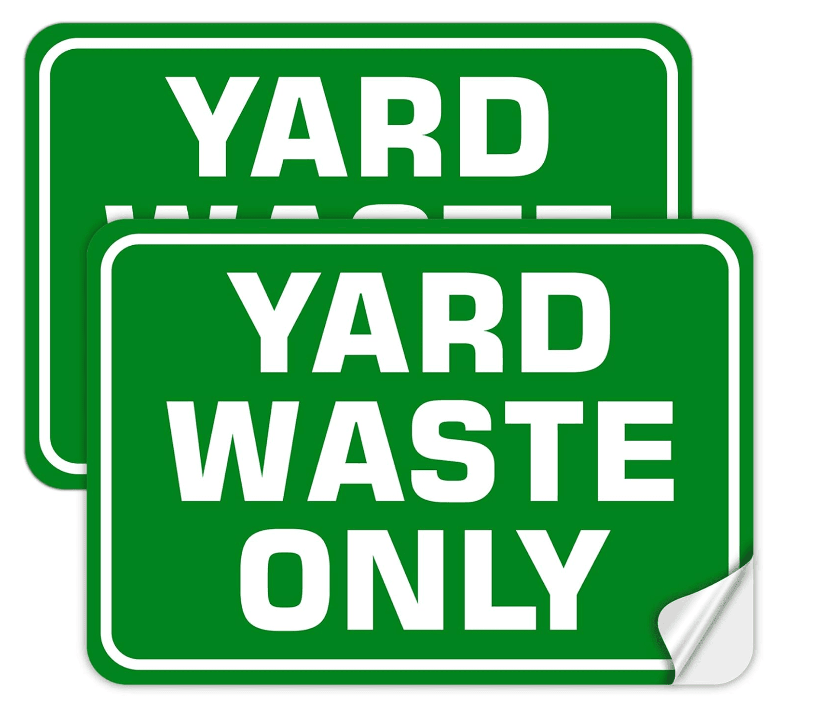 Yard Waste Sticker